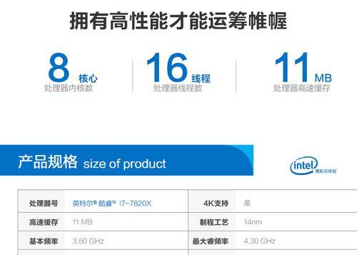 酷睿i7历代性能排行（探寻i7处理器性能进化与突破）