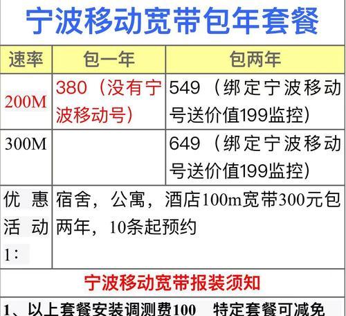 移动宽带办理新政策的便捷与优势（让您畅享网络世界）